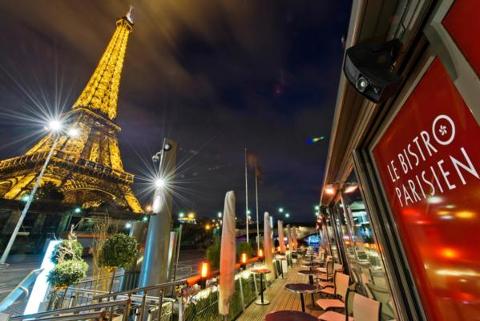 Ophorus Tours - Paris Seine River Cruise including transfers: Window Seat & 3-course menu