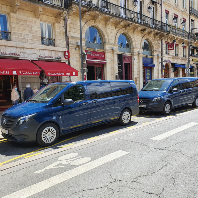 Return drive to Bordeaux