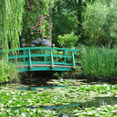 Monet’s Flower Garden and Water Garden