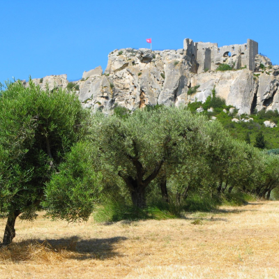 Scenic drive through the Alpilles