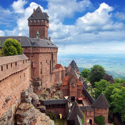 Haut-Kœnigsbourg castle visit
