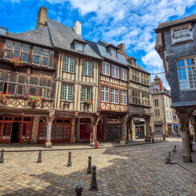 Dinan – Medieval Streets and Half-Timbered Houses