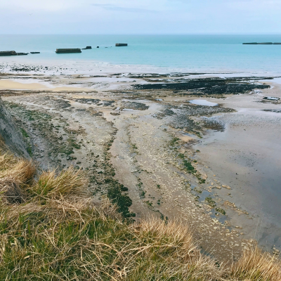 Arromanches and the Mulberry Harbor