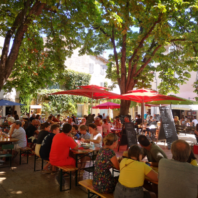 Free Time for Lunch in an Authentic Village