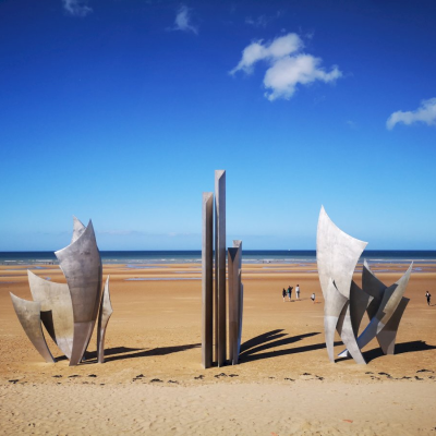 Omaha Beach visit