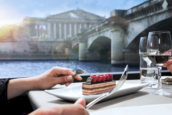 Ophorus Tours - Seine River Cruise with Dinner Paris France - Premier VIP Option